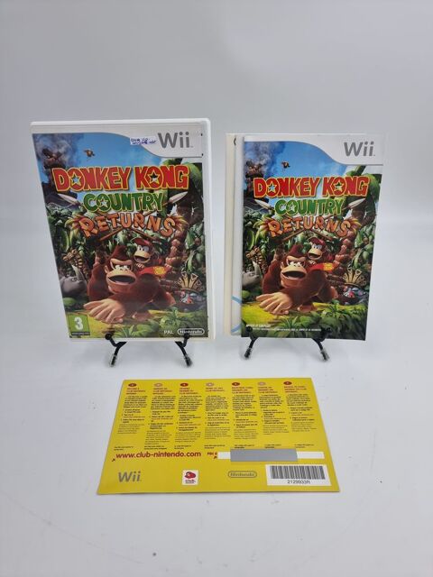 Jeu Nintendo Wii Donkey Kong Country Returns complet 8 Vulbens (74)
