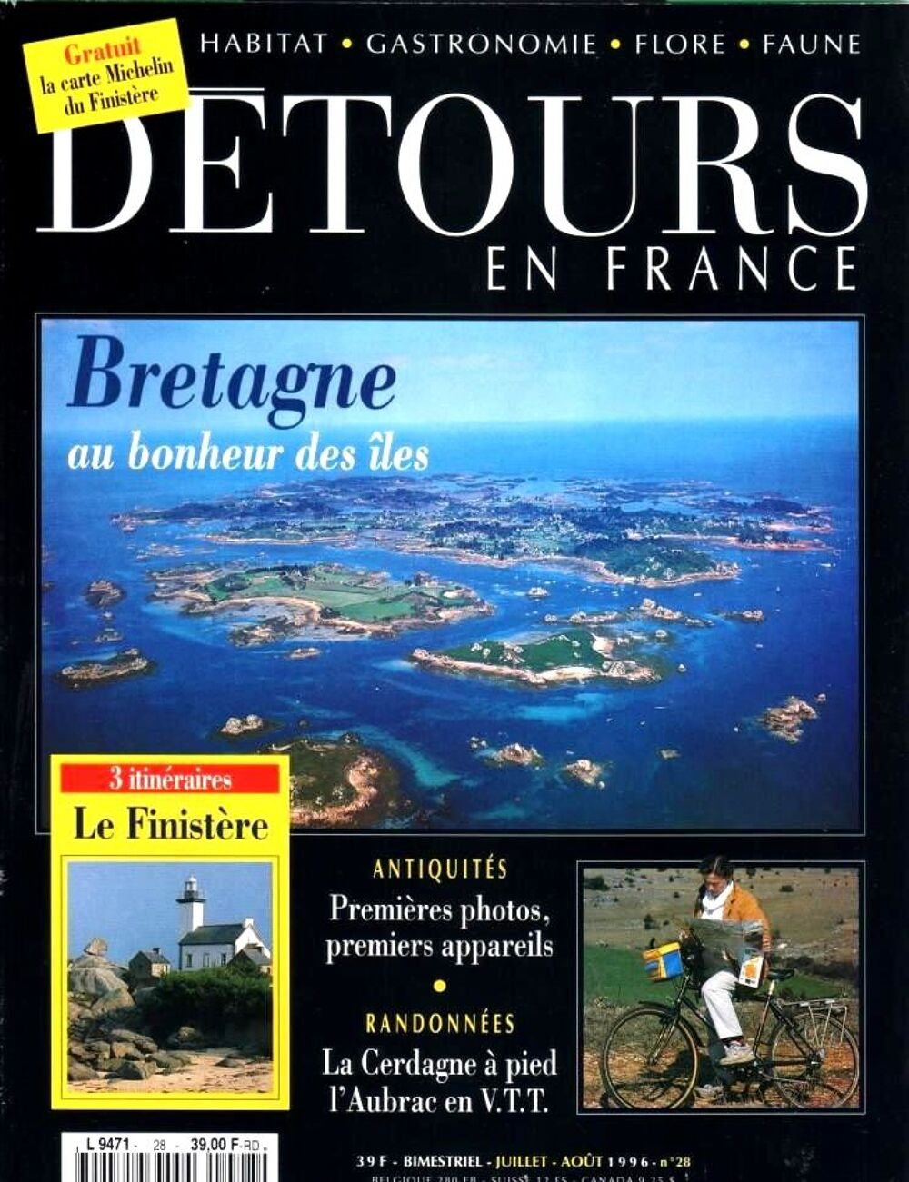 LA BRETAGNE - balades - LE FINISTERE / prixportcompris Livres et BD