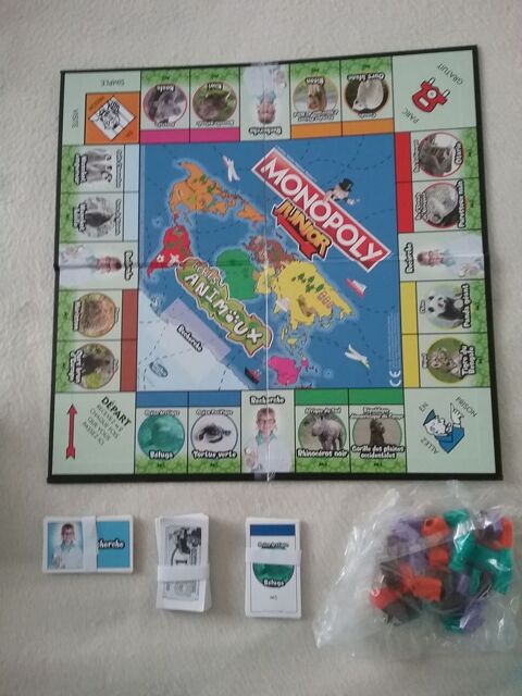 Monopoly Junior Bbs animaux 6 Berre-l'tang (13)