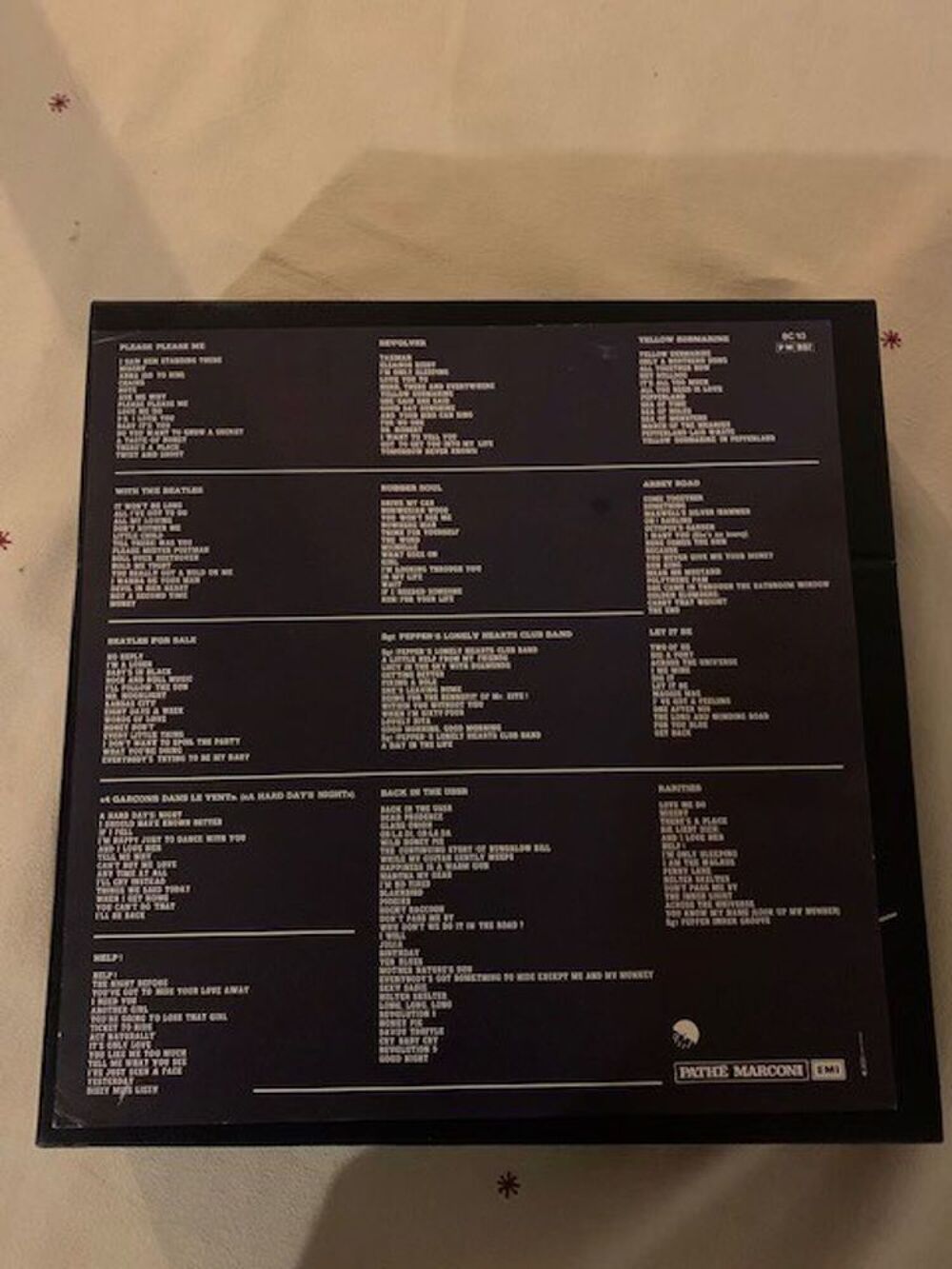 Tr&egrave;s beau coffret vinyles Beatles Collection CD et vinyles