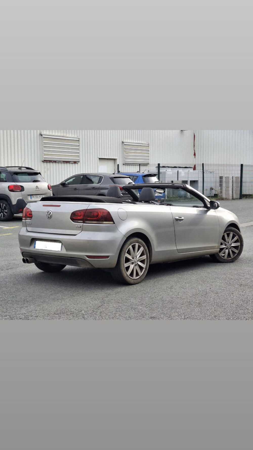 Golf Cabriolet 1.6 TDI 105 FAP 2011 occasion 33240 Saint-Laurent-d'Arce