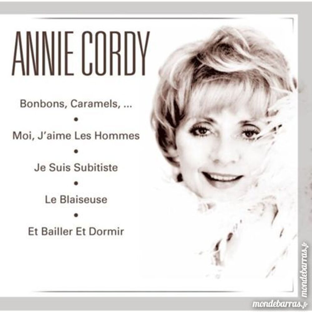 CD ANNIE CORDY CD et vinyles