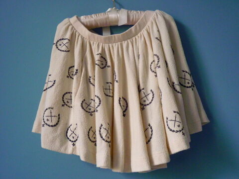 jupe cru imprime fille 10 ans wildfox kids TBE 10 Brienne-le-Chteau (10)