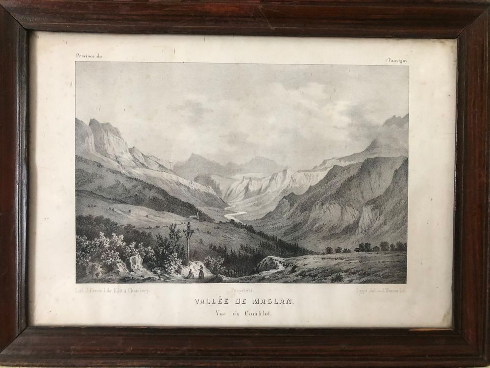 Tr&egrave;s belle Lithographie 