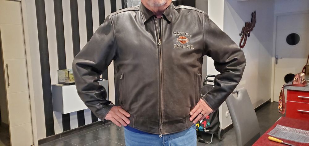 Blouson Cuir Harley Vêtements