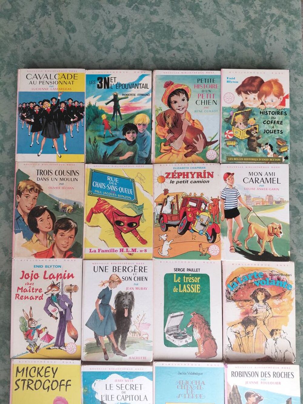Minis- albums : bibliotheque verte et rose, en exelkent etat Livres et BD