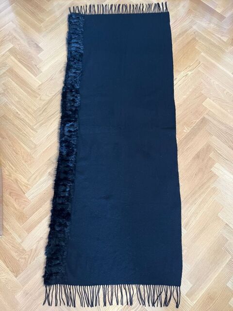 Ch�le chaud d'hiver avec v�ritable peau de Lapin, 173x70cm 5 Paris 19 (75)