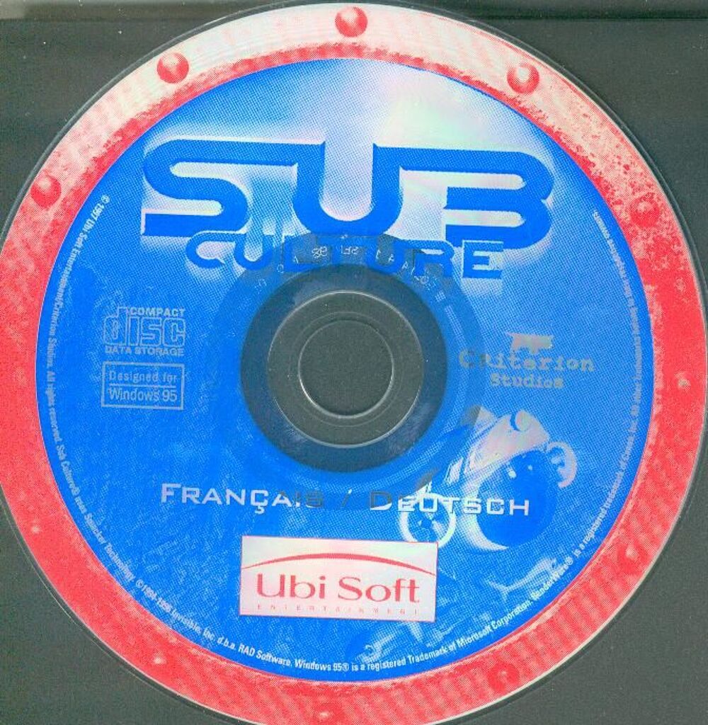 SUB CULTURE ? jeu pour PC
Jeux / jouets