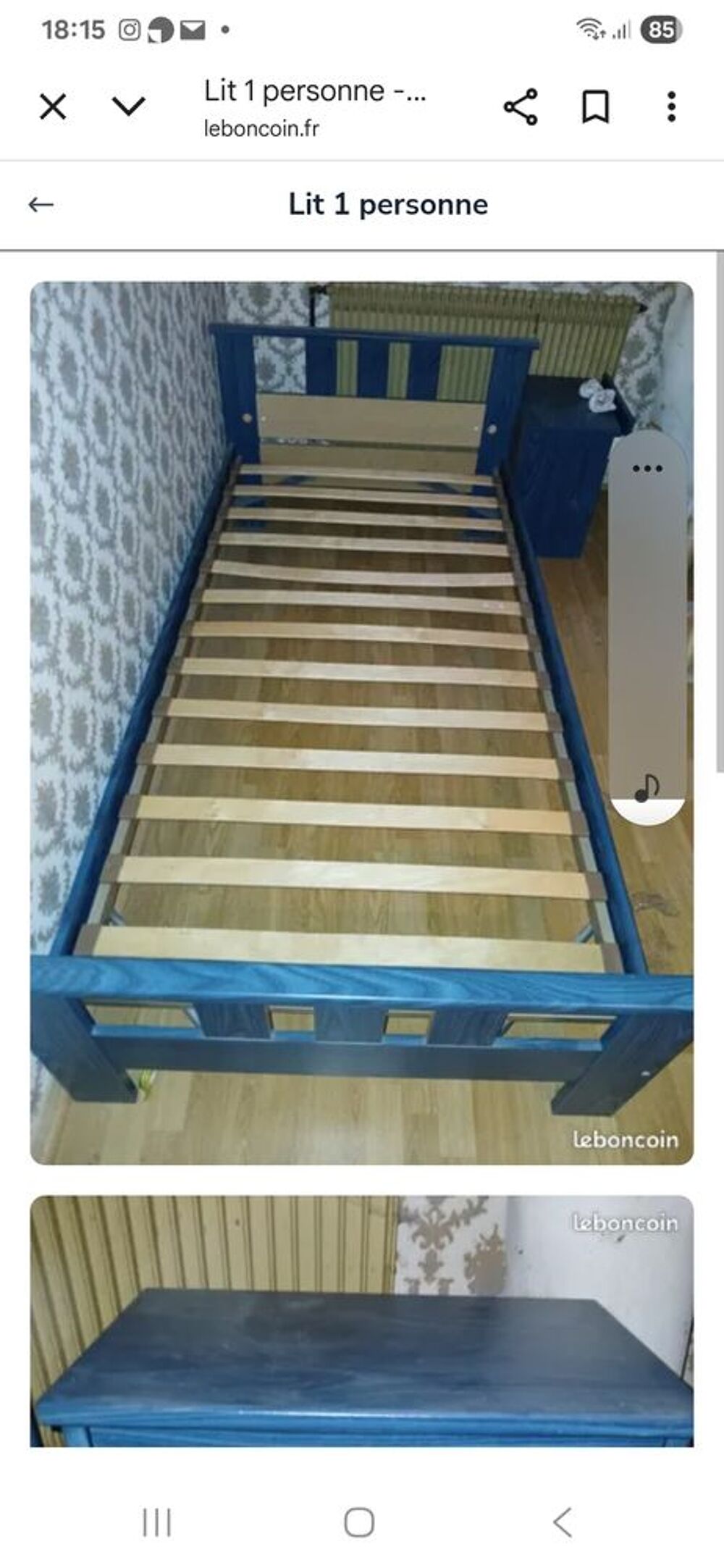 Lit 1 personne Mobilier enfants