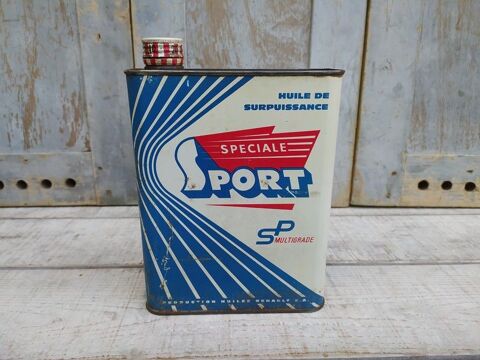 Ancien Bidon Huile Renault Sp�ciale Sport 2L
30 Loches (37)