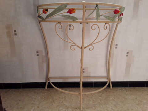 Gueridon demi lune  37 Cluny (71)