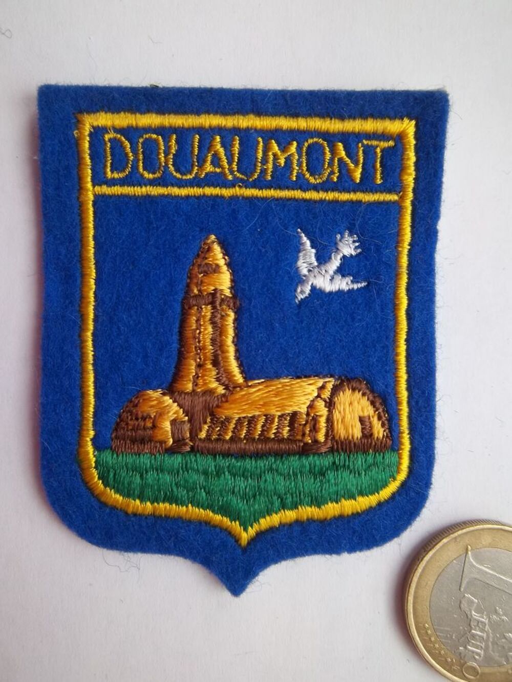 Patch &eacute;cusson souvenir ossuaire Douaumont Meuse 