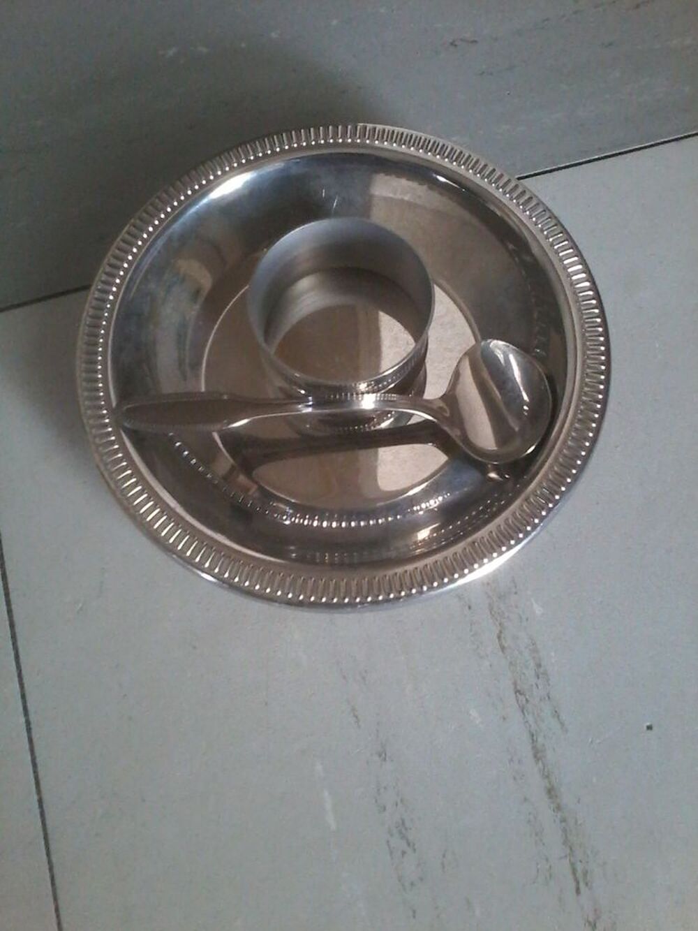 Lots petite assiette cuill&egrave;re rond serviette pour enfants Cuisine