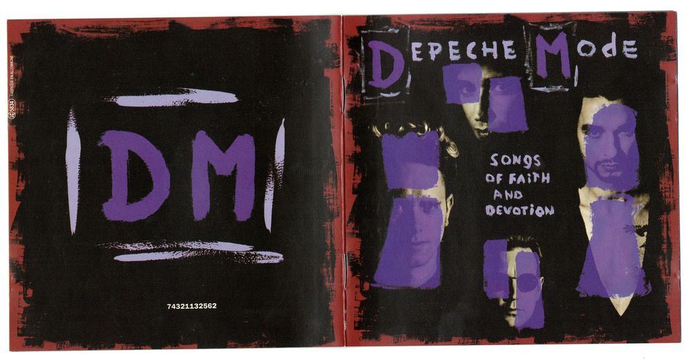 Depeche Mode - Songs of faith and devotion CD et vinyles