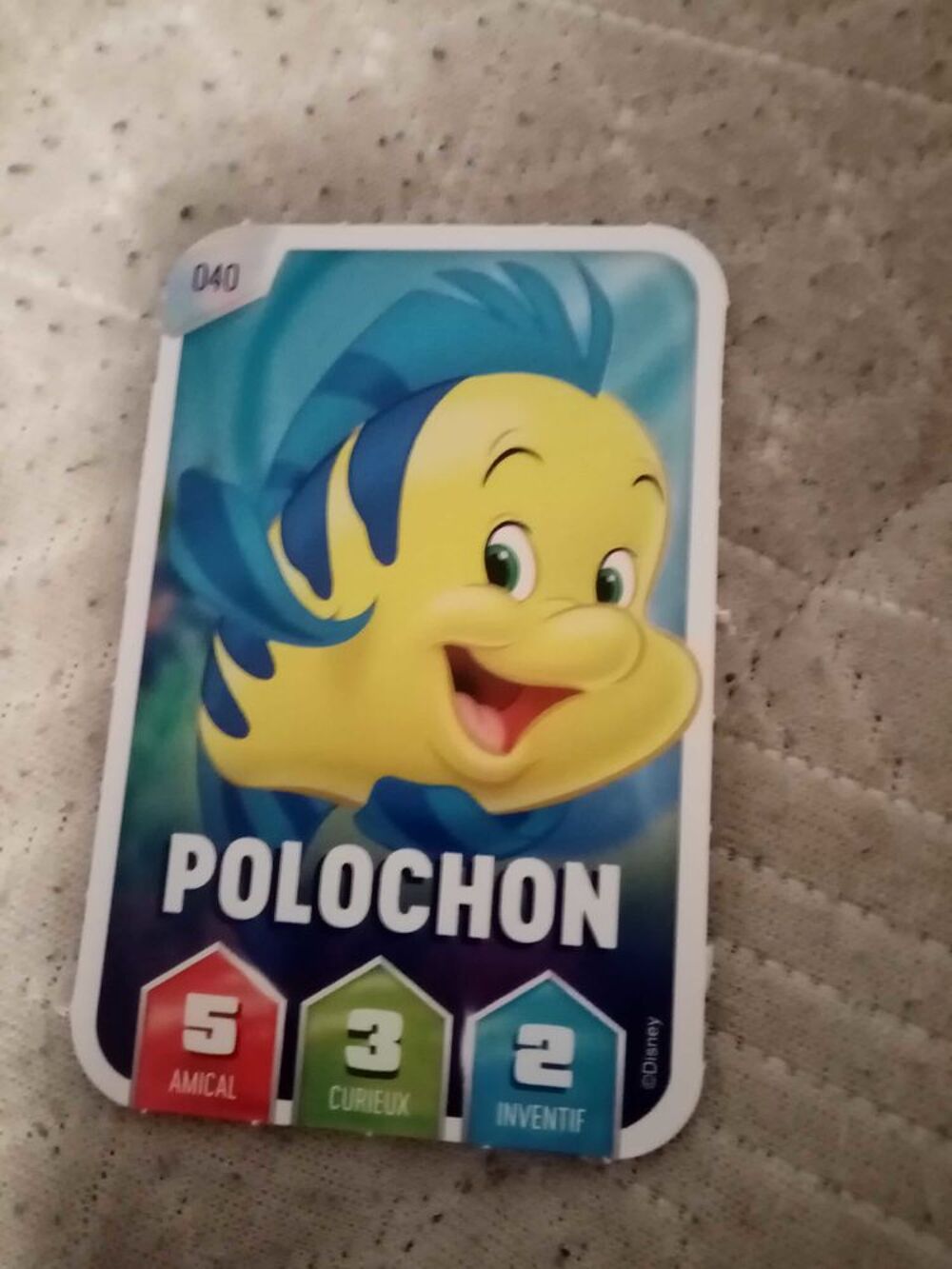 Carte disney avec num&eacute;ro Jeux / jouets