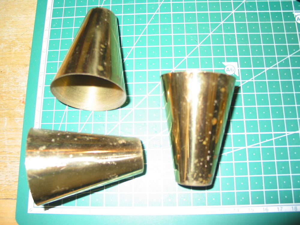 Lot de 3 cache douille pi&egrave;ces de lampe lustre luminaire vint Décoration