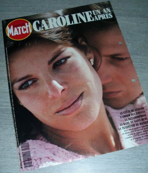 Revue Paris Match * Caroline Un An Apr�s 12 Antibes (06)