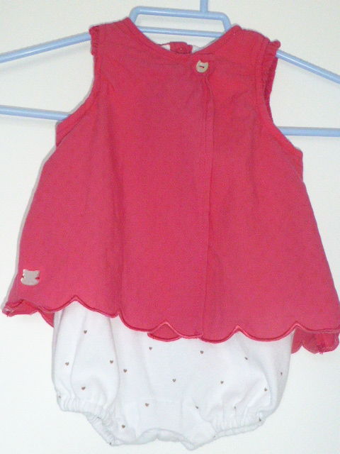Sergent Major barboteuse bloomer été fille rose 3 mois 6 Rueil-Malmaison (92)