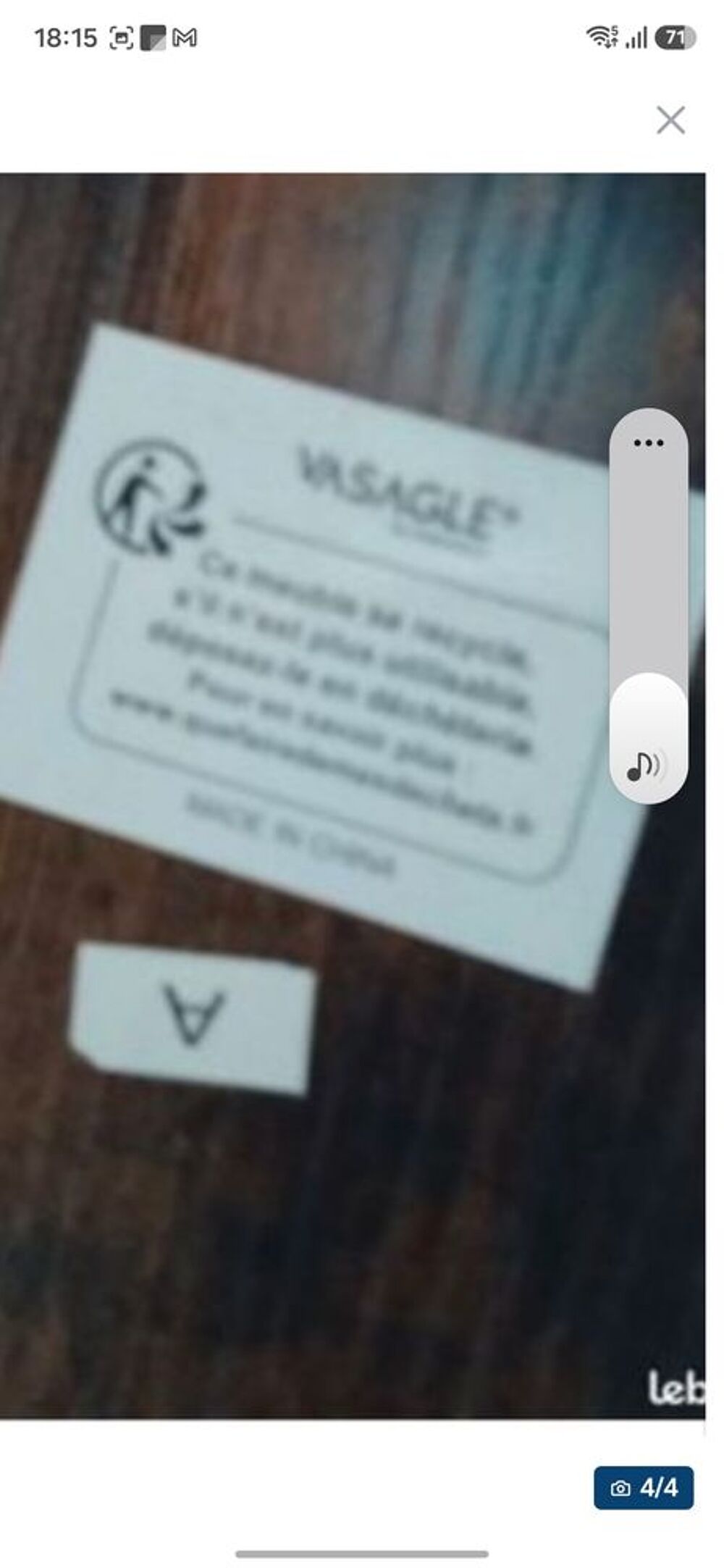 Meuble tv Vasagle Meubles