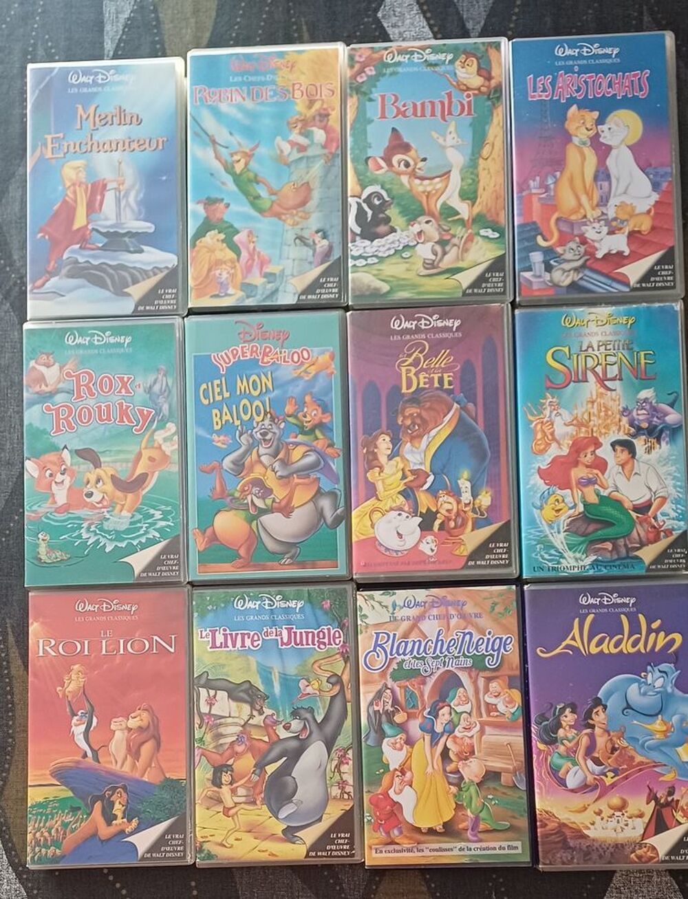 Cassettes Disney Photos/Video/TV