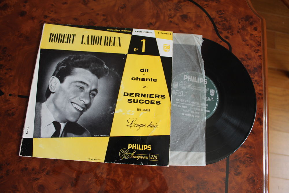 DISQUE VINYLE ROBERT LAMOUREUX CD et vinyles