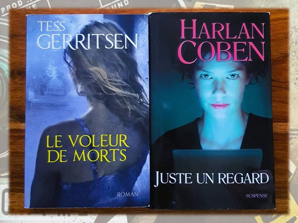 Thriller, Suspens, policier, polar - Lot 6 romans broch&eacute;s Livres et BD