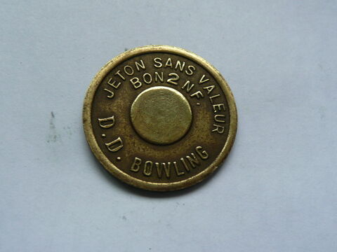 Jeton publicitaire sans valeur bon 2 N.F 3 Bordeaux (33)