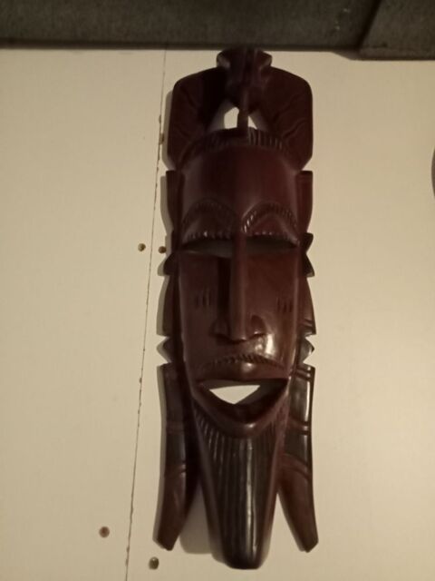 MASQUE AFRICAIN ORIGINE CENTRAFRIQUE 10 Cret (66)