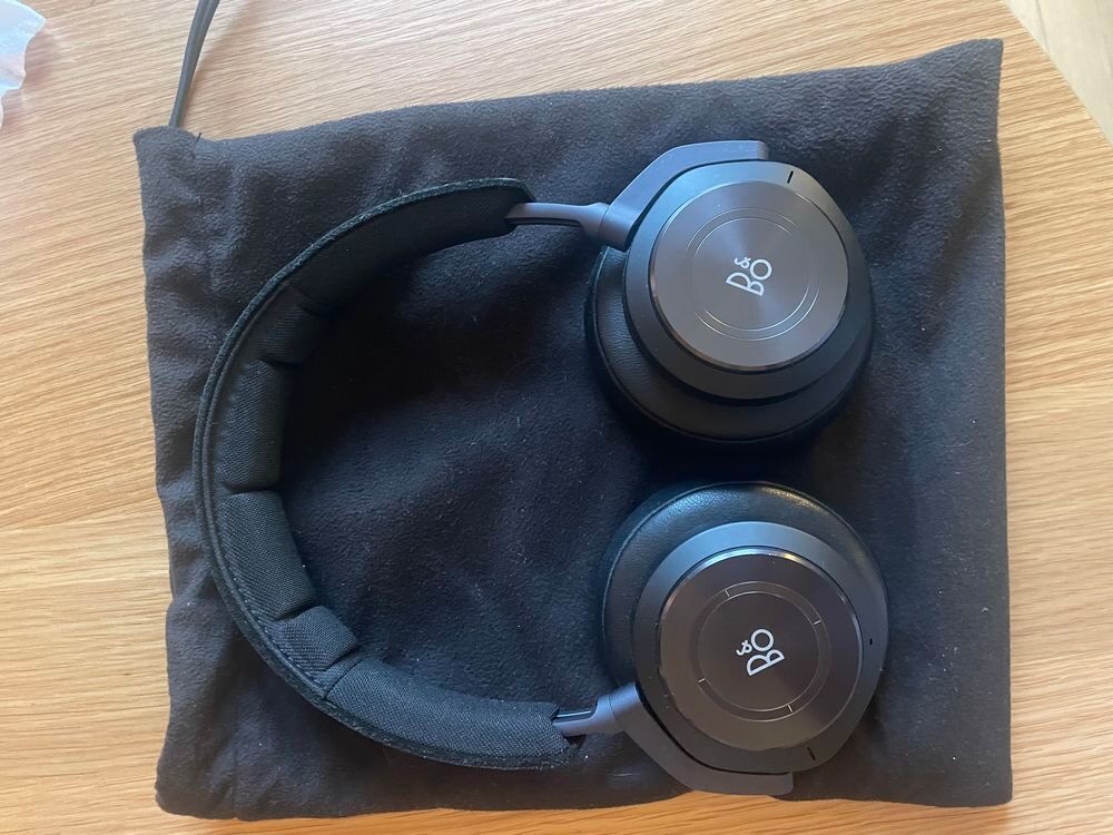 Casque Bang&amp;Olufsen H9 3eme g&eacute;n&eacute;ration, cuir noir mat Audio et hifi