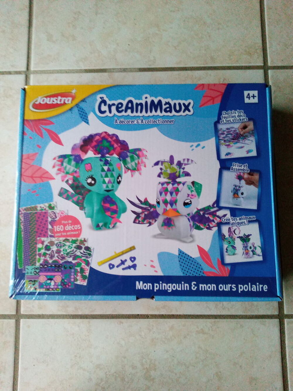 Jeu CreAnimaux Mon pingouin et mon ours polaire (Neuf) Jeux / jouets