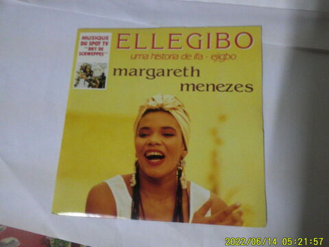 Disque  Vinyle . de  MARGARETH  MENEZES 10 Nontron (24)