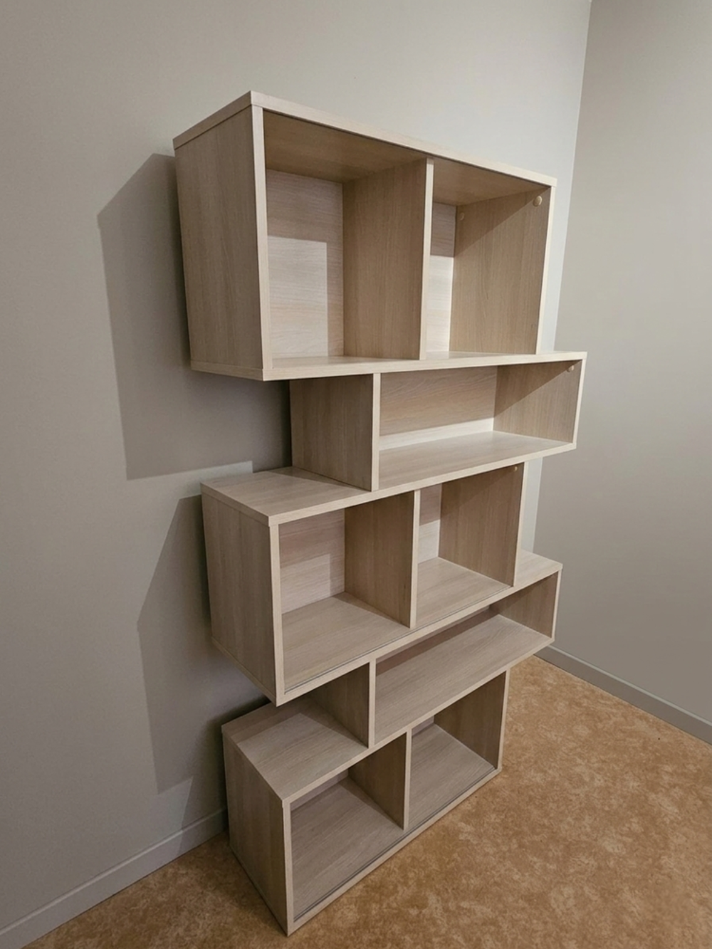 Etag&egrave;re Biblioth&egrave;que avec portes coulissantes Meubles