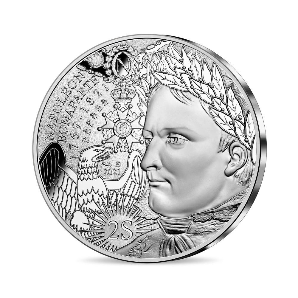 10 EUROS NAPOLEON 1er 2021 ARGENT AVEC SON FASCICULE 