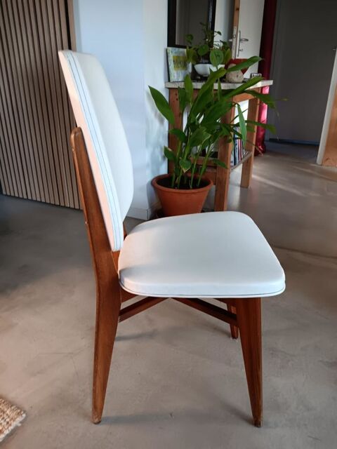 Lot 6 chaises ann�es 70 simili-cuir 0 Loguivy-Plougras (22)