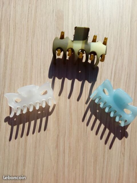 Lot de 3 pinces à cheveux / Neuves 5 Bretignolles-sur-Mer (85)