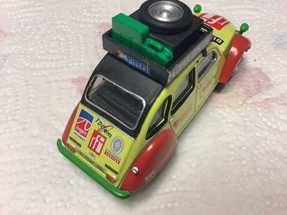 CITRO&Euml;N 2CV RALLYE 1/43 voiture miniature 