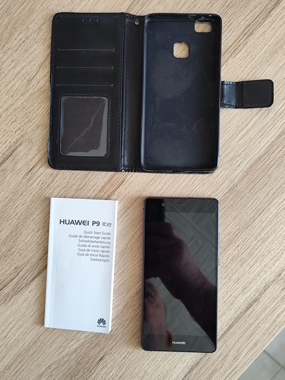 Huawei P9 Lite + Coque + chargeur et c&acirc;ble + Guide Téléphones et tablettes
