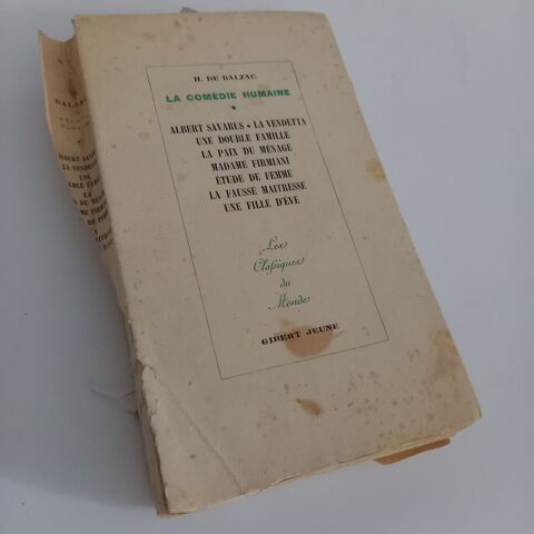 La comdie humaine, Henri de Balzac, 1954 , tome 3 10 Saumur (49)