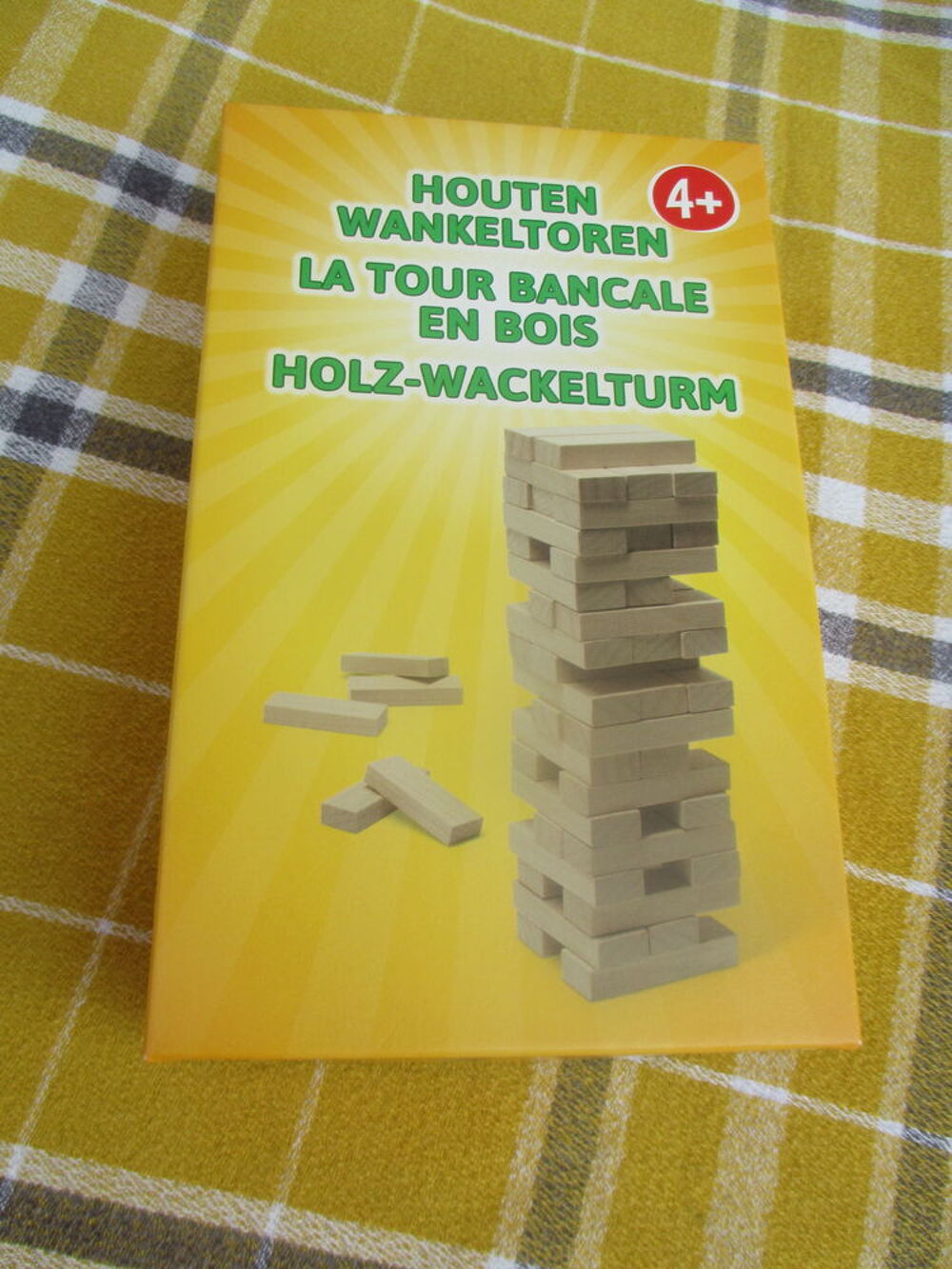 La Tour Bancale en Bois de Voyage - Quasi-neuve Jeux / jouets