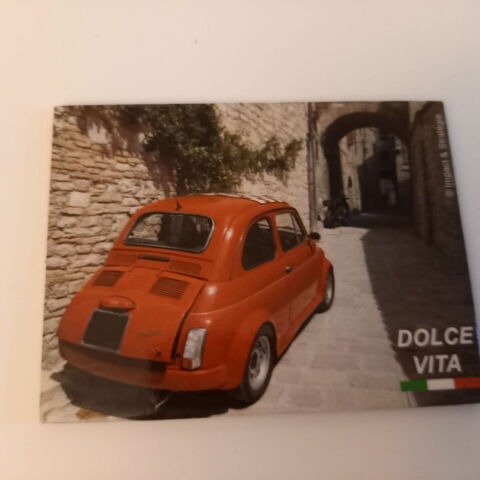Fiat 500 Dolce Vita I&S Collector, magnet                    5 Saumur (49)