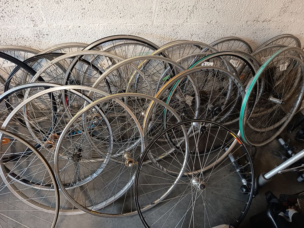 50 roues de velos Bricolage