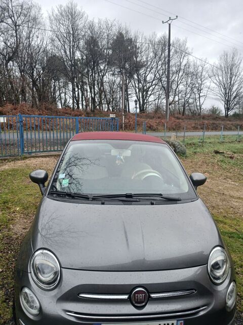 Fiat 500 C 500C 1.2 69 ch Lounge 2018 occasion Saint-Rapha&euml;l 24160