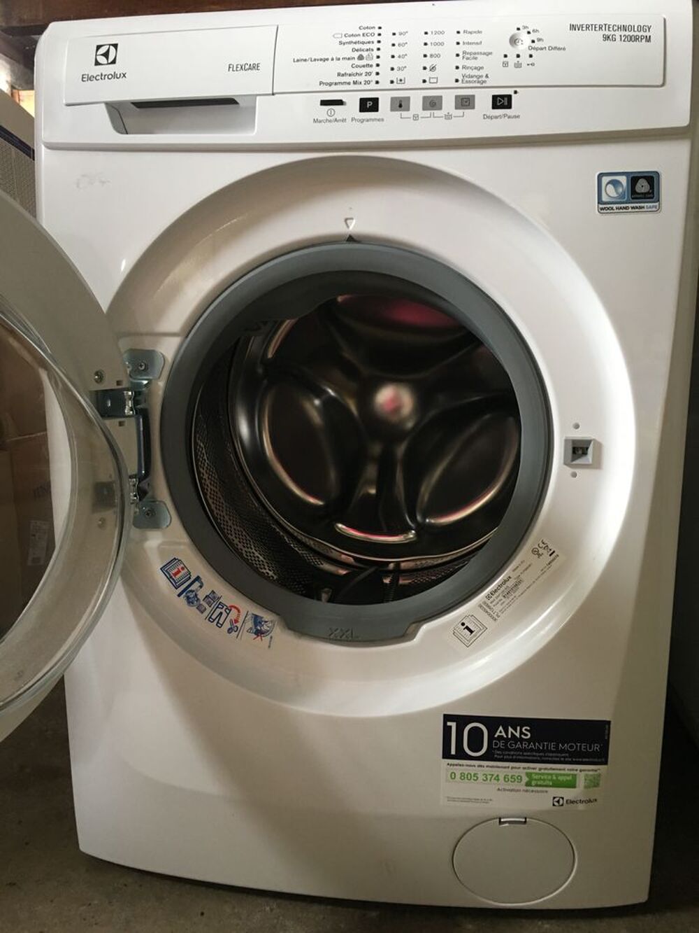 LAVE LINGE ELECTROLUX 9 KGS Electroménager