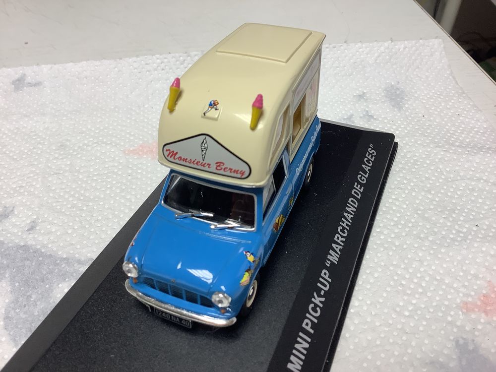 AUSTIN MINI MARCHAND DE GLACES 1/43 voiture miniature 