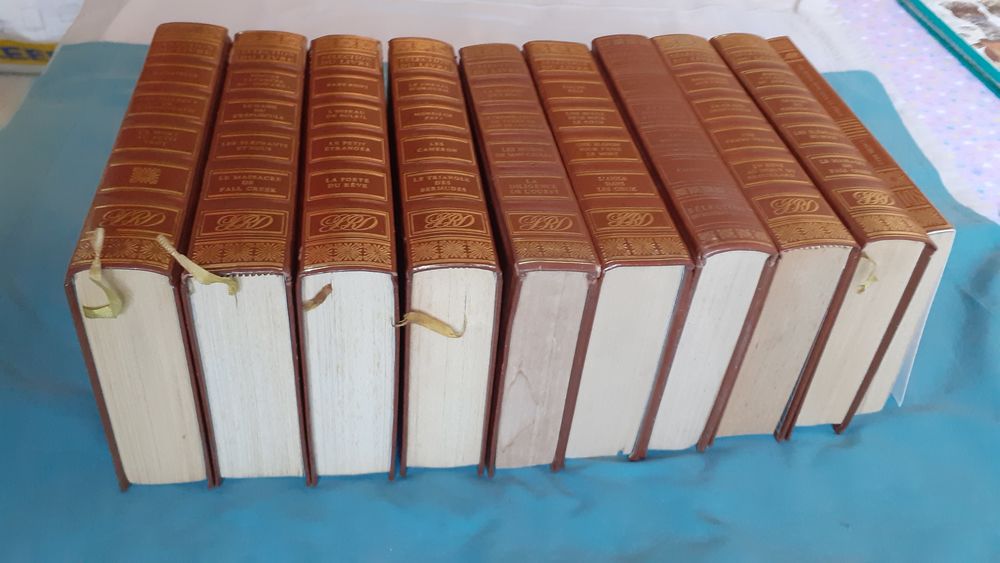 Lot de 10 livres reli&eacute;s Livres et BD