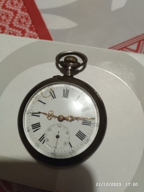 Lot de 2 montres gousset Argent 80 Plauzat (63)