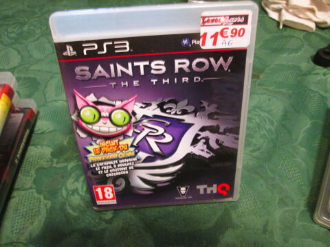 JEU PS3 SAINT ROW THE THIRD + LIVRET BON ETAT 12 Châteaurenard (13)