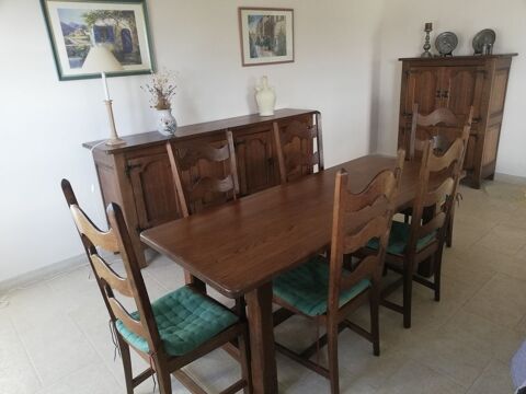  Bel ensemble de meubles de salle � manger de style rustique 0 Ansouis (84)