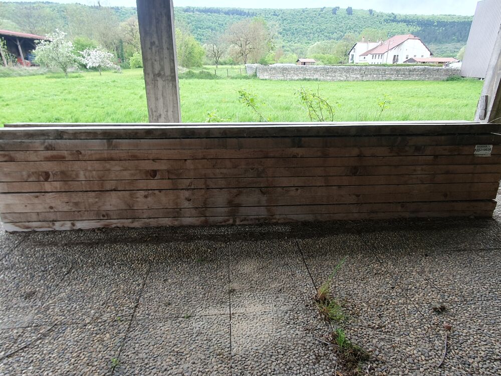Madrier en bois trait&eacute; L. 4 m - section 75 x 225 Bricolage