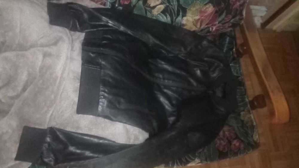 veste en cuir homme Vêtements